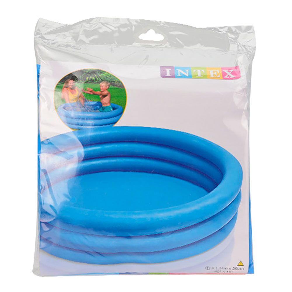 Piscina Infantil Inflável, Modelo Azul, 3 Anéis, Ø114 x 25 cm - Image 2