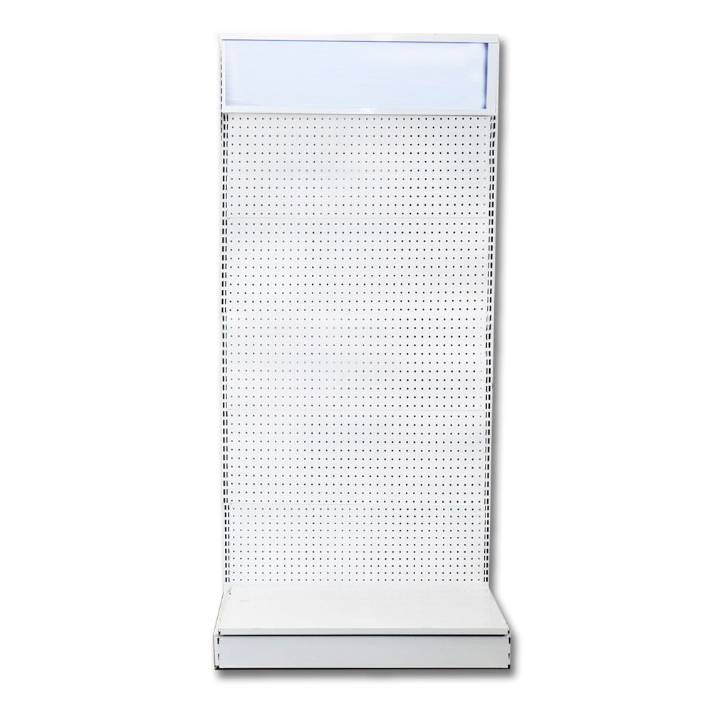 Expositor EDM branco 92,5x210x41cm
