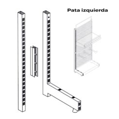 EDM Perna esquerda para display 00030