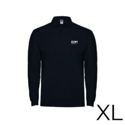 Polo manga comprida tamanho-xl 65% poliéster 35%  algodão