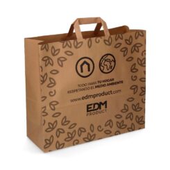 EDM Saco de papel reciclado 40 x 14 x 42 cm