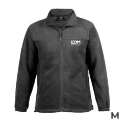 Casaco polar fleece 280g/m² com ziper tamanho-m