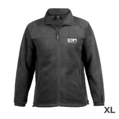 Casaco polar fleece 280g/m² com ziper tamanho-xl