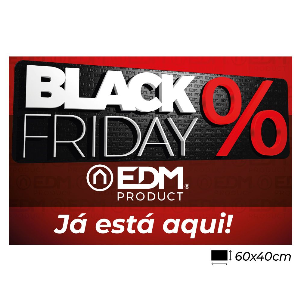 Vinil reposicionável 60x40cm promocional black friday PT