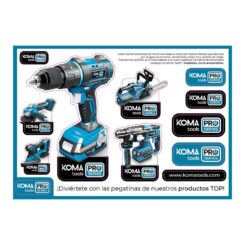 Folha adesiva koma tools PRO 210mm x 147mm