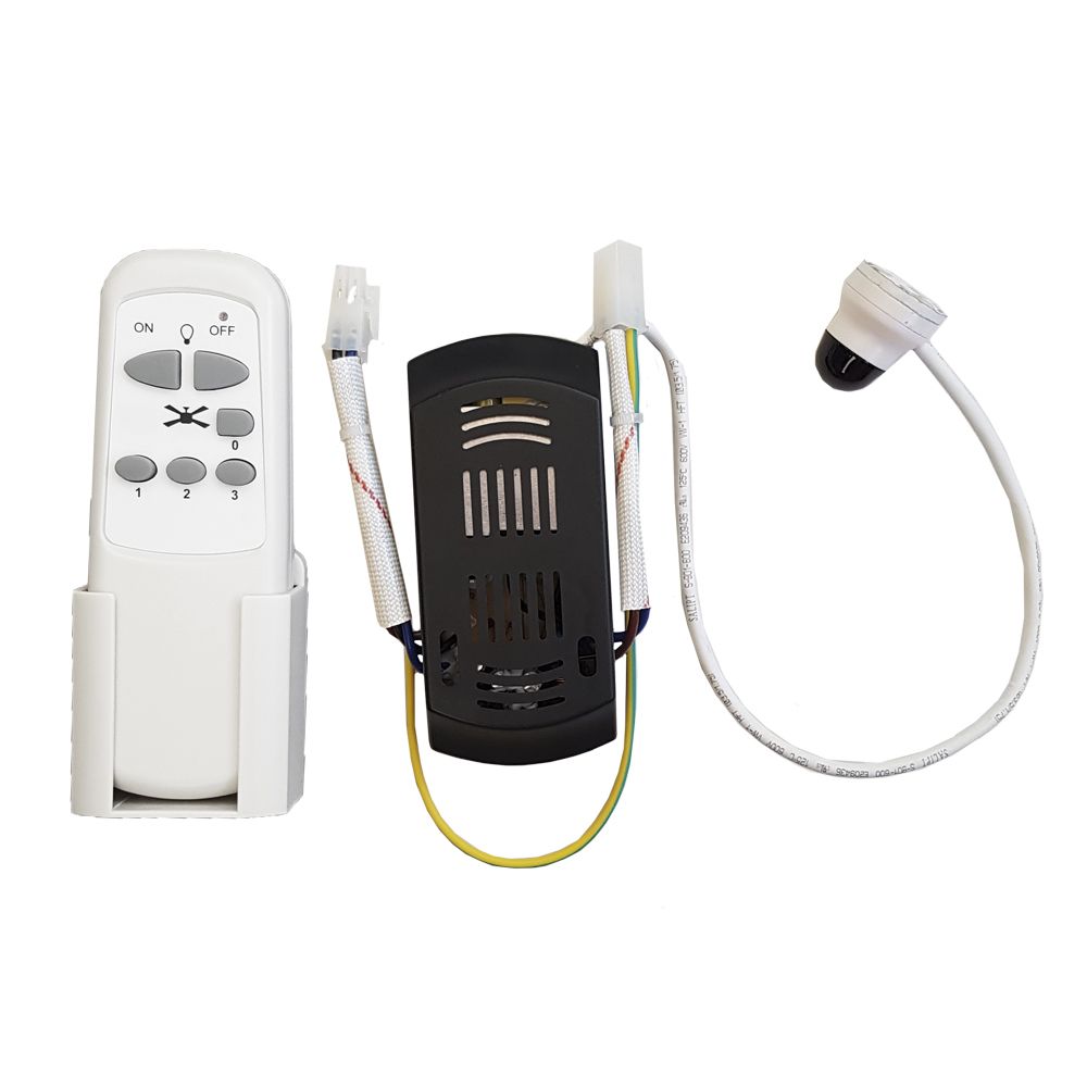 KIT de controle e receptor de substituição para ventiladores de teto modelos: 33988,33989,33806, 33807,33803 EDM