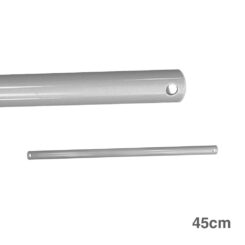 Extensão cromo de tubo 45cm para ventoinhas de teto
