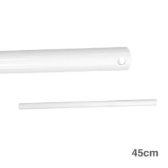 Extensão de branco de tubo 45cm para ventoinhas de teto