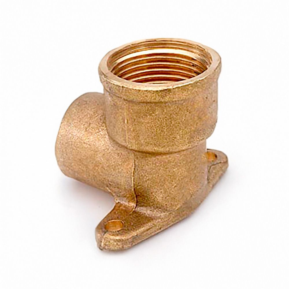 Cotovelo de parede 472 1/2" x 18 mm latão
