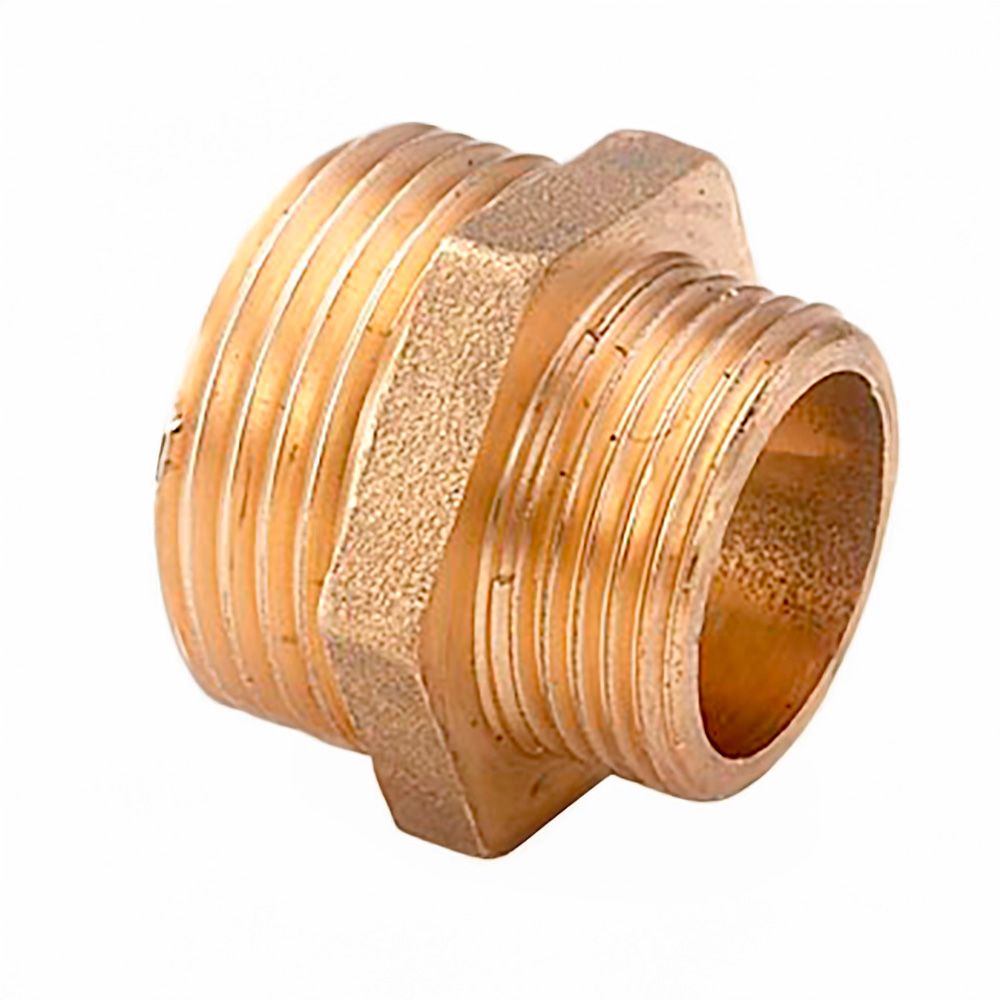 Contra-rosca reduzida 3/8" x 1/2" latão