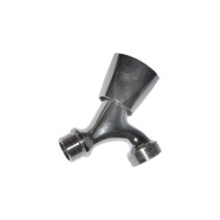 EDM Torneira para máquina de lavar básica 1 saída v/metal cromado 1/2" - 3/4" (embalada)