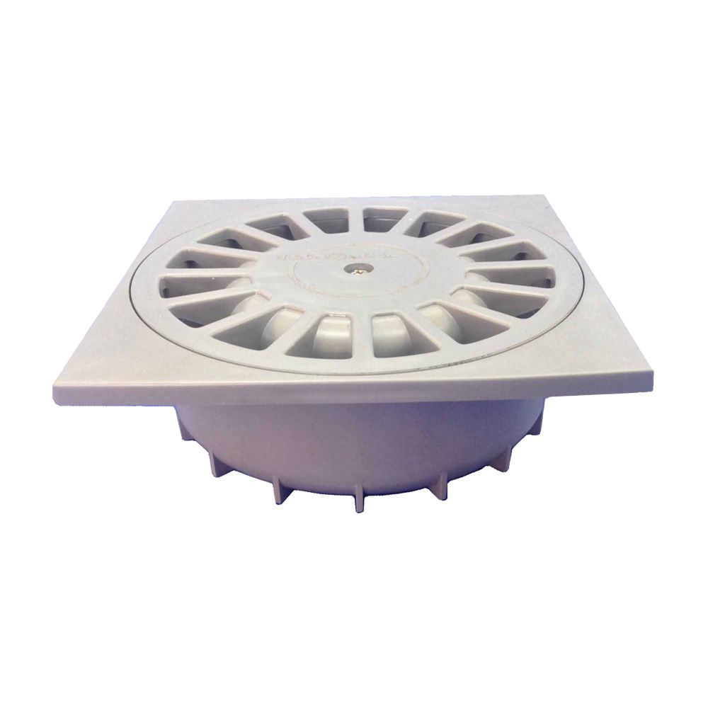 Sifão vertical PVC T-88, 200 x 200 x 70,5 mm / Ø110 - 90 mm