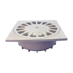 Sifão vertical PVC T-88, 105 x 105 x 44 mm / Ø40 mm