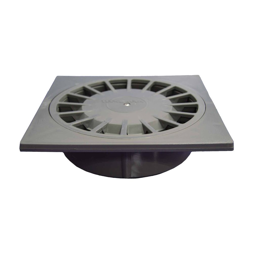 Sifão vertical PVC T-88, 150 x 150 x 56,5 mm / Ø75 - 50 mm