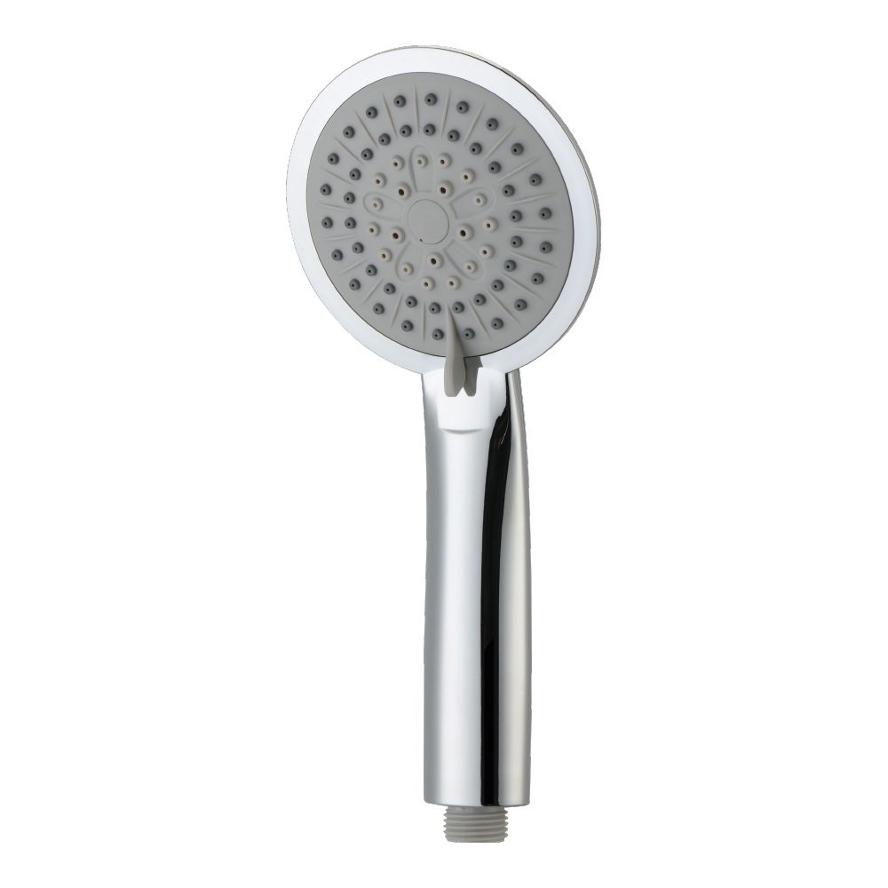 Puxador de chuveiro anti-calcário moderno 3 funções cor cromada ø10,8 x 3,6 x 24 cm