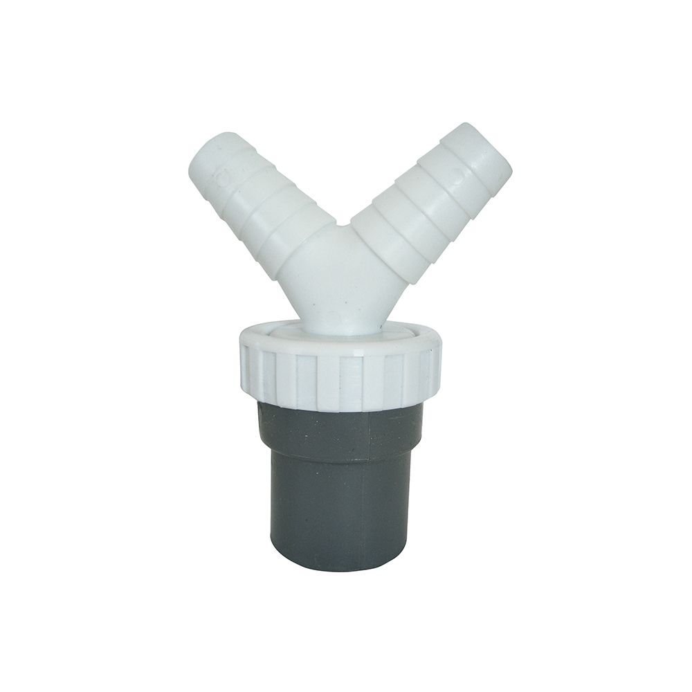 União mixta canos colar com tomada dupla 1"1/2" 40mm máquinas de lavar roupa-louça PVC