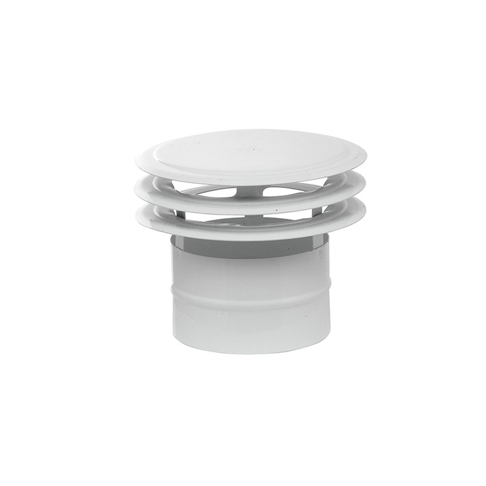 Grelha de ventilação difusor esmaltado Ø100mm 3 discos