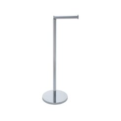 Suporte para papel higienico de pé 2 em 1 inoxidavel 19637100 wenko