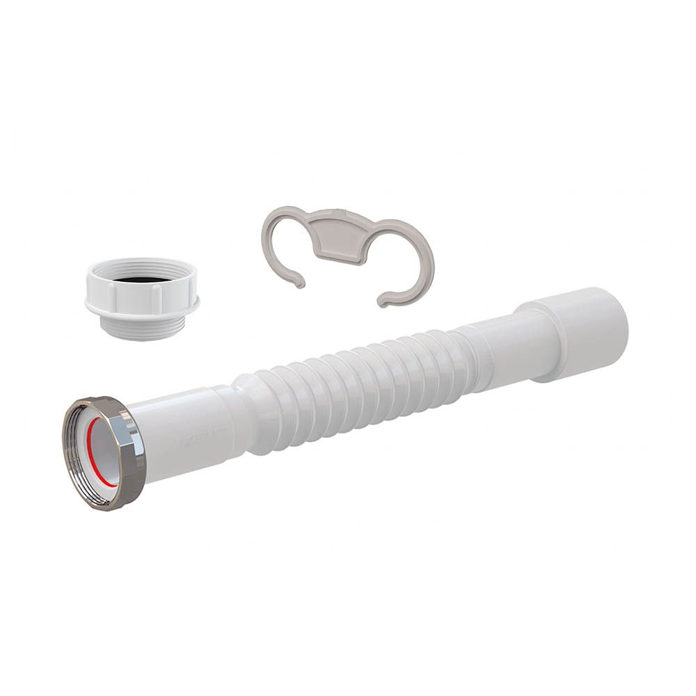 Tubo de conexão flexível extensível + adaptador 1/4 a 1/2