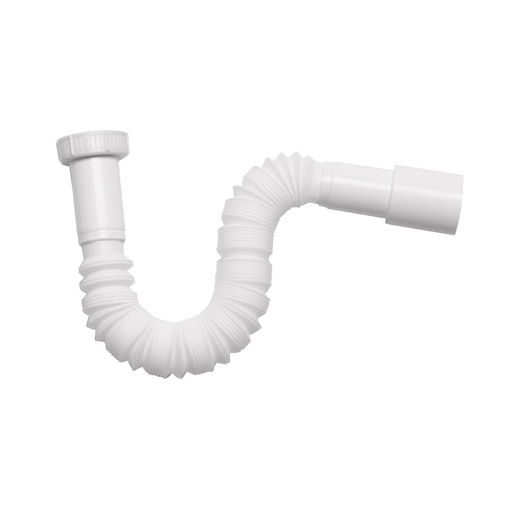 Sifão extensível com porca de plástico 1" 1/4"