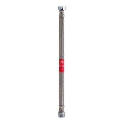 Tubo flexível inoxidável, m-f, ½ polg, 30 cm