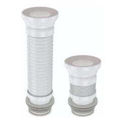 Manga extensível para vaso sanitário de 260 a 550 mm