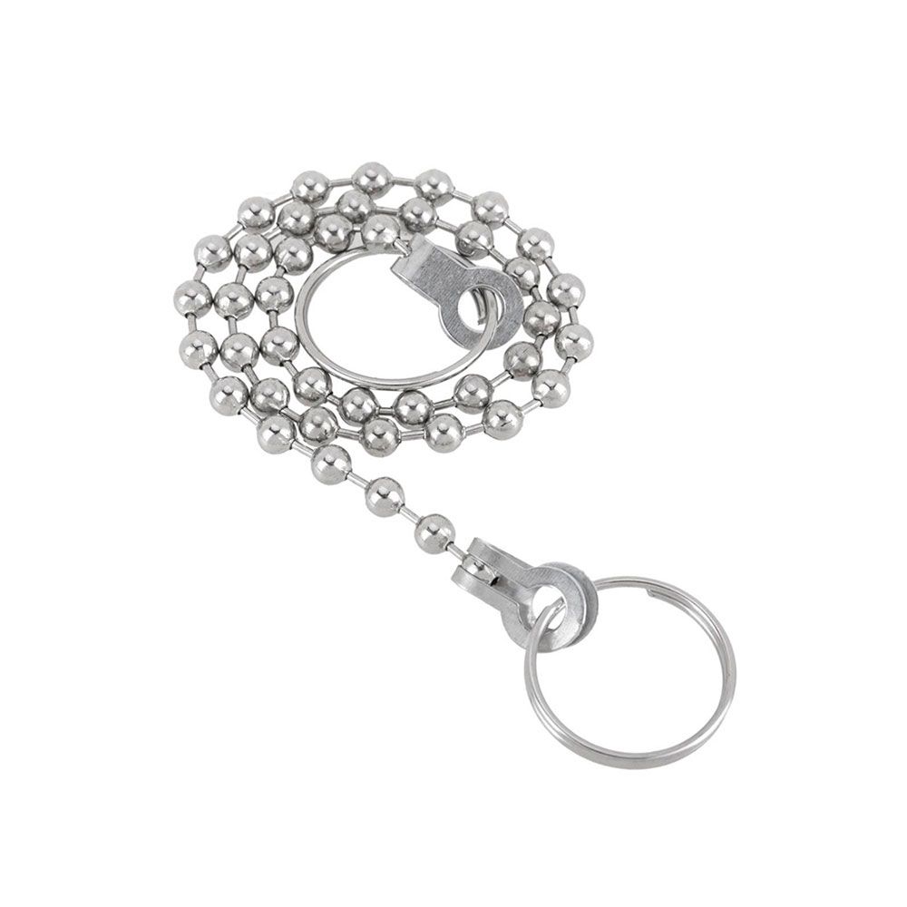 Corrente de bolas cromada lavátorio 25cm EDM