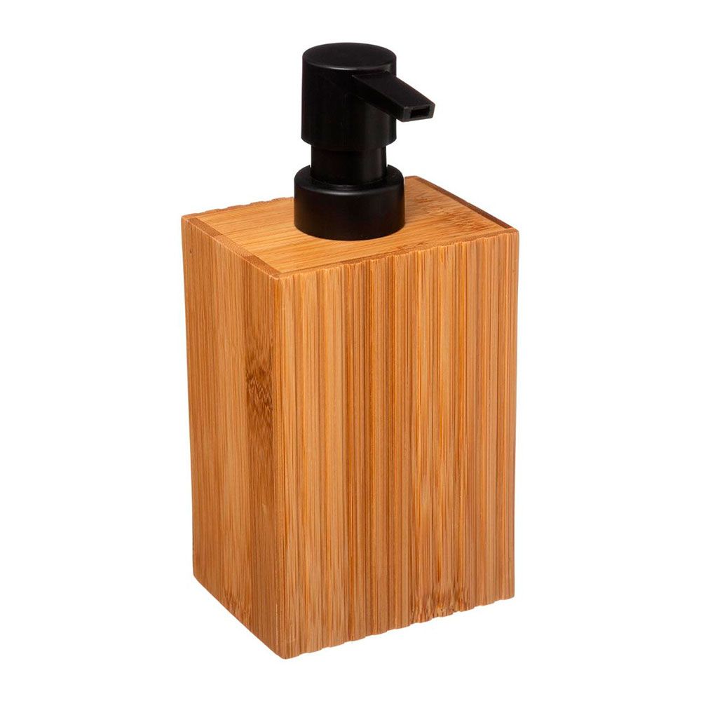 Dispensador sabão casa de banho bambu coleão "terre"