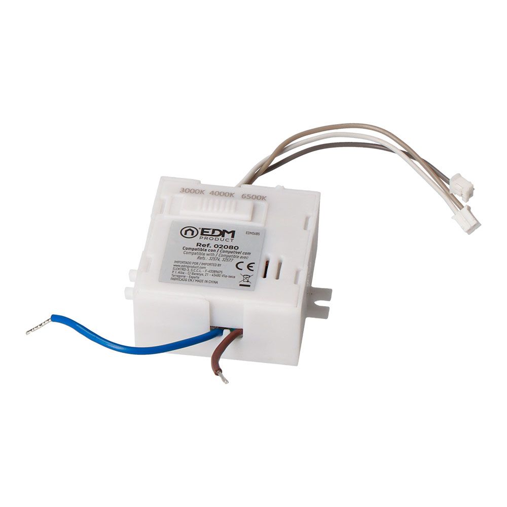 Sobresselente transformador aplique circular e QUADRAD0 3CCT 12 W 32574, 32577