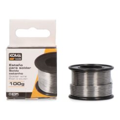 KOMA TOOLS Carretel de lata 100 g. 60% 1 mm
