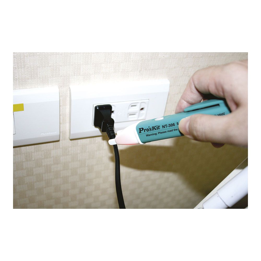 PROSKIT Detector de tensão sem contato e localizador de pólo cativ 1000v test306 - Image 4