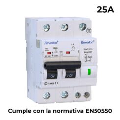 IGA 2P 25A C 10KA - proteção sobretensão permanente cumpre a normativa EN-50550