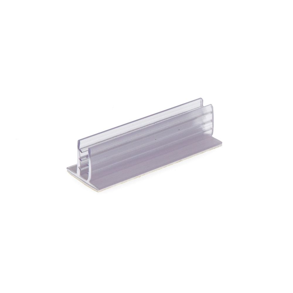 Suporte adesivo para fixar cartazes PVC