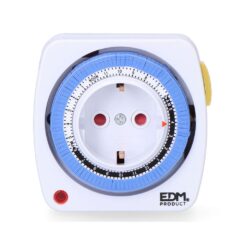 EDM Programador diário analógico compacto econômico 230v 16a