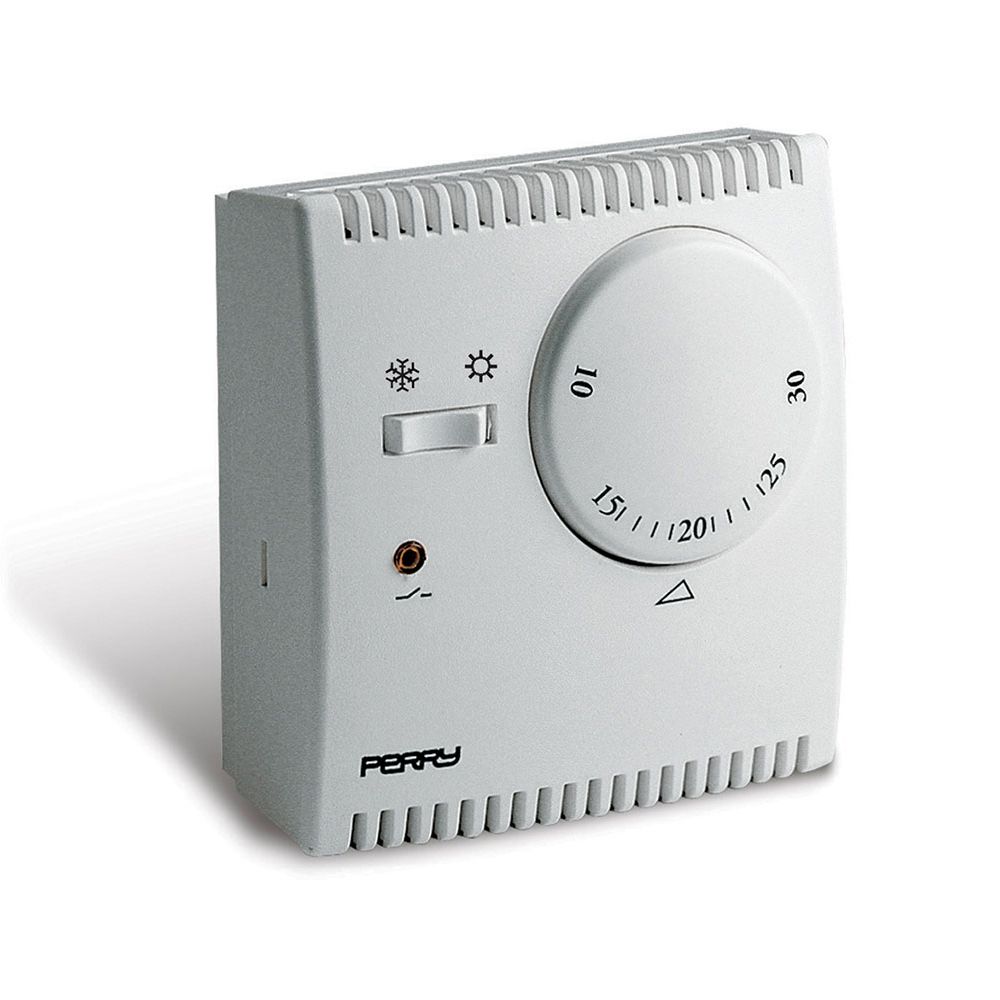 Termostato analógico de expansão a gás com LUZ piloto e seletor "verão/inverno" série TEG