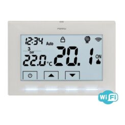 Cronotermostato wifi 230 V branco