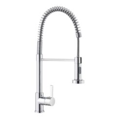 Misturadora monocomando de cozinha, cano alto, série pantón