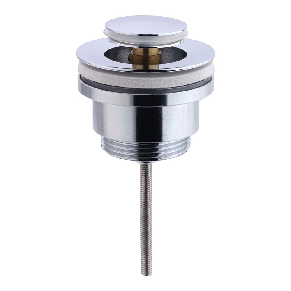 Válvula click-clack pequena com parafuso de 1 ¼ polegada, ø63 x 50 mm