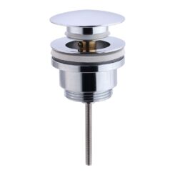 Válvula grande tipo click-clack com rosca 1 ¼ POL, Ø66 x 65mm