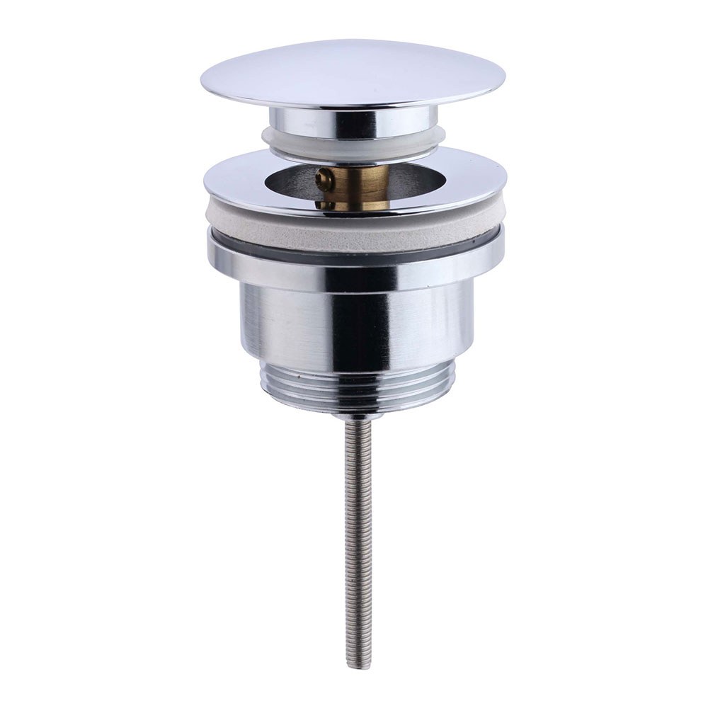 Válvula grande tipo click-clack com rosca 1 ¼ POL, Ø66 x 65mm