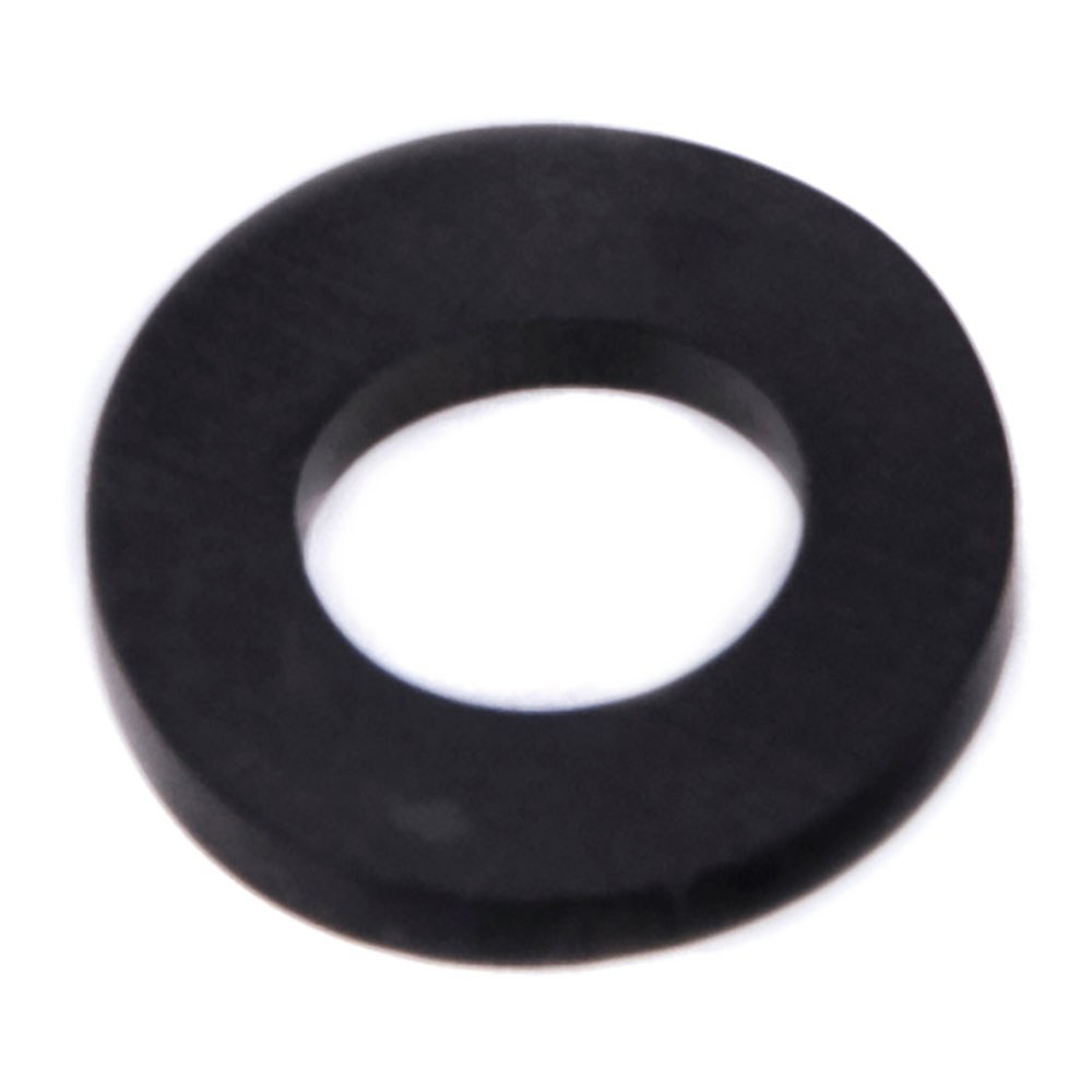 Junta plana de epdm com 3/8 PO de largura, dimensões de 8 x 14,5 x 2 mm, pacote com 100 un