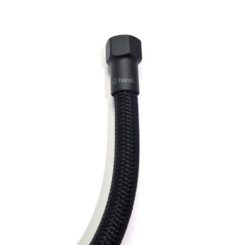 Mangueira flexível preta de 40 cm de altura - 3/8 POL