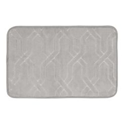 Tapete de banho camiers, COR taupe, 60 x 40 cm