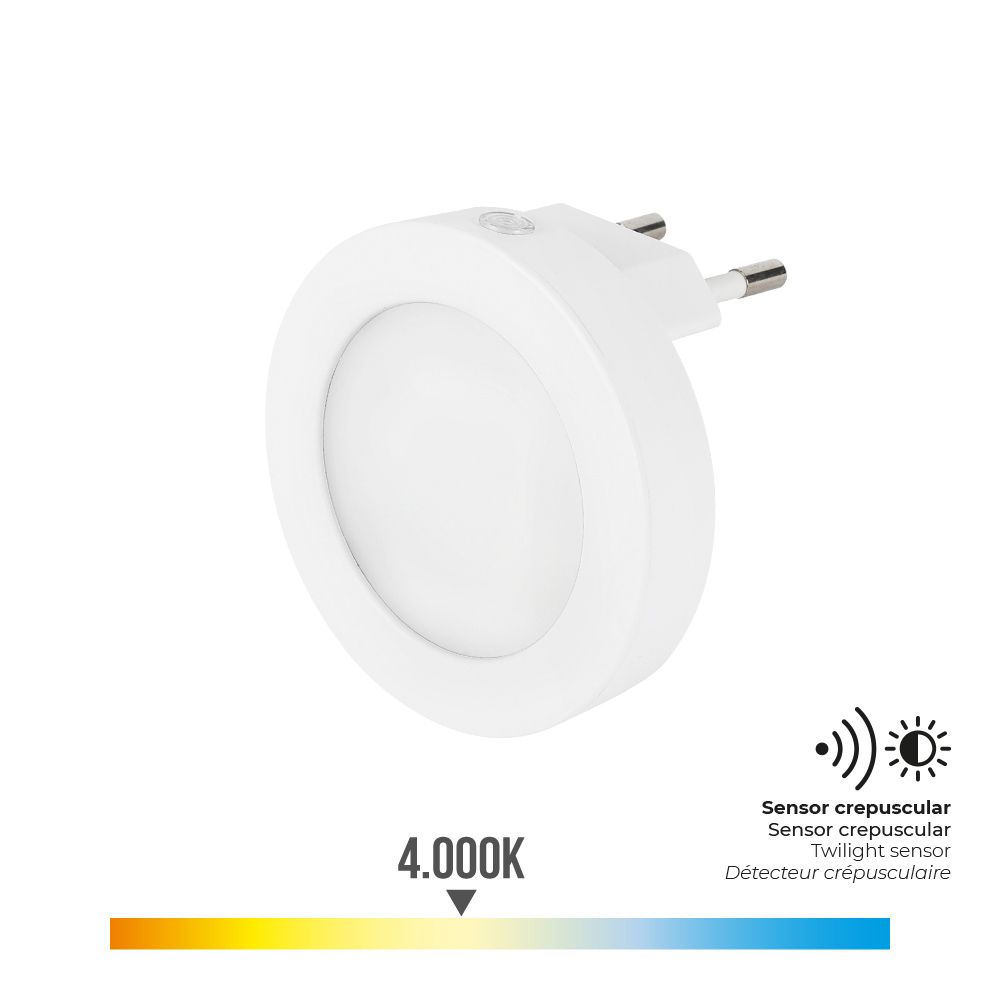 LUZ presença LED 0,5W 5lm 4000K RED. EDM