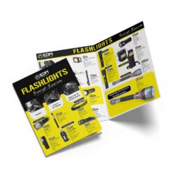 Folheto promocional lanternas português