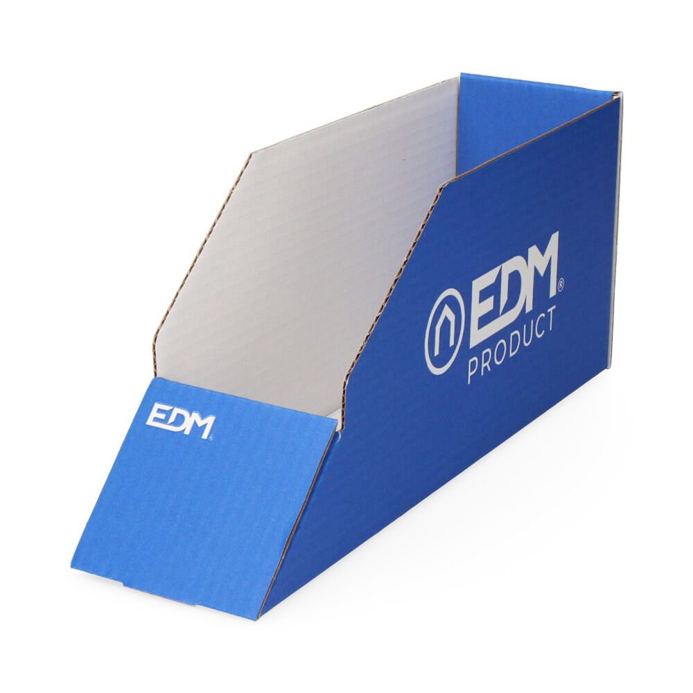Caixa expositora material elétrico, 100 x 370 x 158 mm
