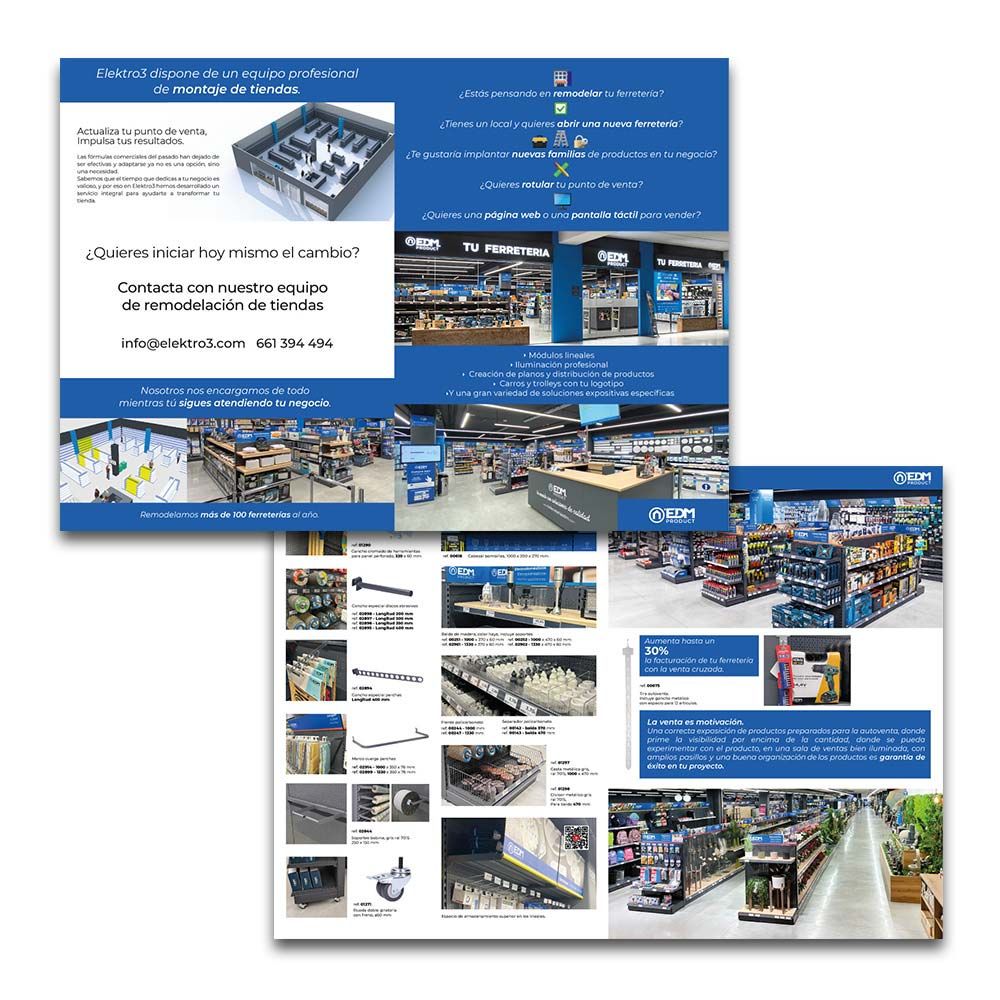 Catálogo informativo remodelação, espanhol