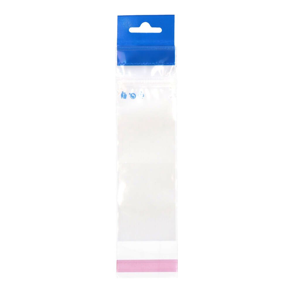 Pack 50 sacos para embalar medida útil 06 x 15 cm