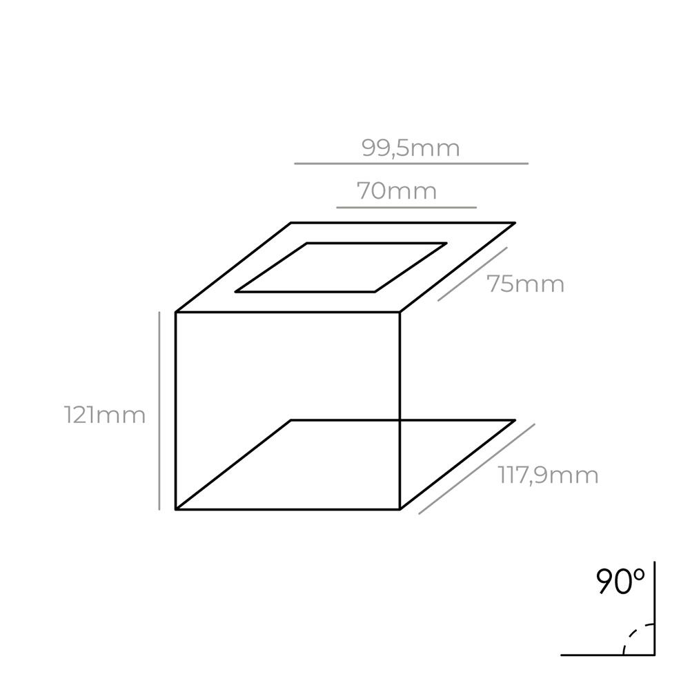 Display de metacrilato para itens do modelo d - Image 3