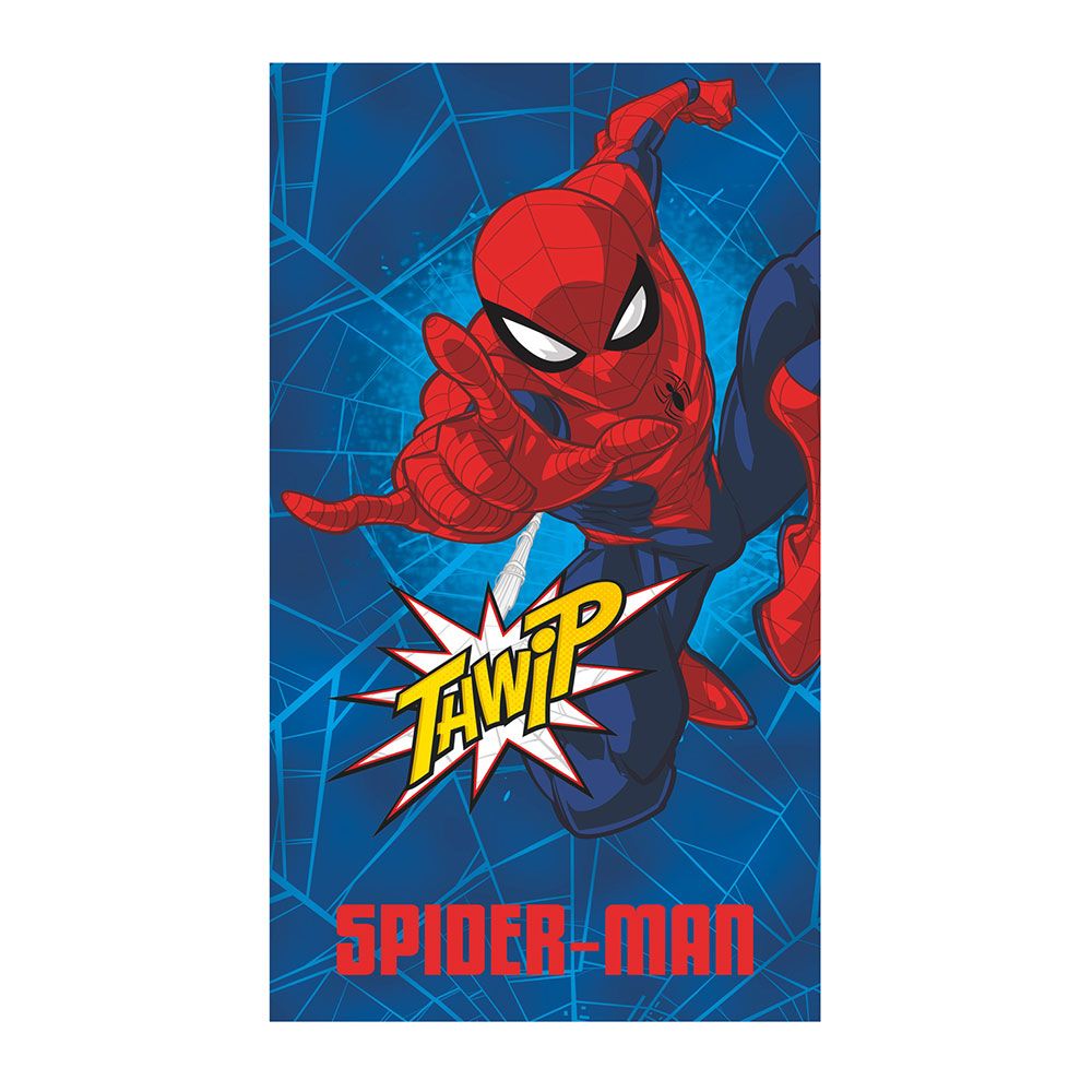 Toalha de praia em algodão 300 g/m² 70 x 140 cm spiderman